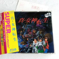 真・女神転生 Nec PC Engine Super CD-Rom² Japan Ver. Obi&Reg. PCE Persona Atlus  DV-LN1