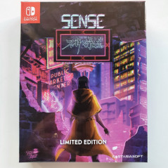 Sense: A Cyberpunk Ghost Story Limited Edition Switch Asian Game in English Eastasiasoft Ver.NEW Visual Novel Nintendo