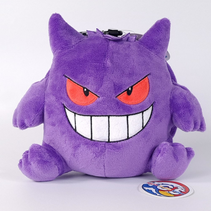 Plush Peluche Pocket Monsters Ectoplasma Gengar Pouch Pokemon (18cm) Japan New