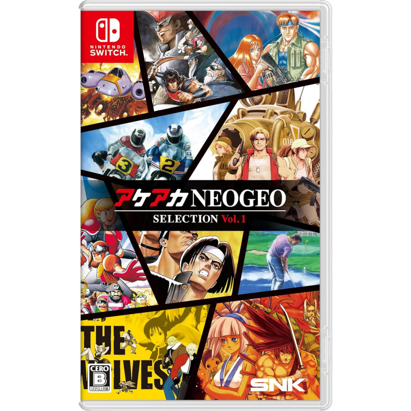 ACA NEOGEO Selection Vol.1 Nintendo Switch Japan New(Multi-Language/10 SNK Games)