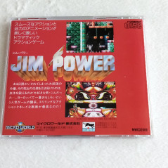 Jim Power Nec PC Engine Super CD-Rom² Japan Ver. PCE Wth Obi&Reg. Mutant Planet Action Game DV-LN1