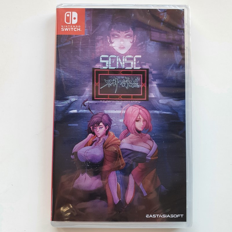 Sense: A Cyberpunk Ghost Story Switch Asian Game in English Eastasiasoft Ver.NEW Visual Novel Nintendo