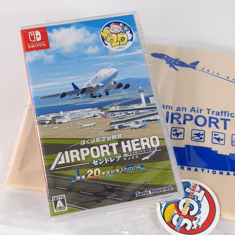 Airport Hero Centrair 20th Anniversary Edition Switch Japan Game in ENGLISH New