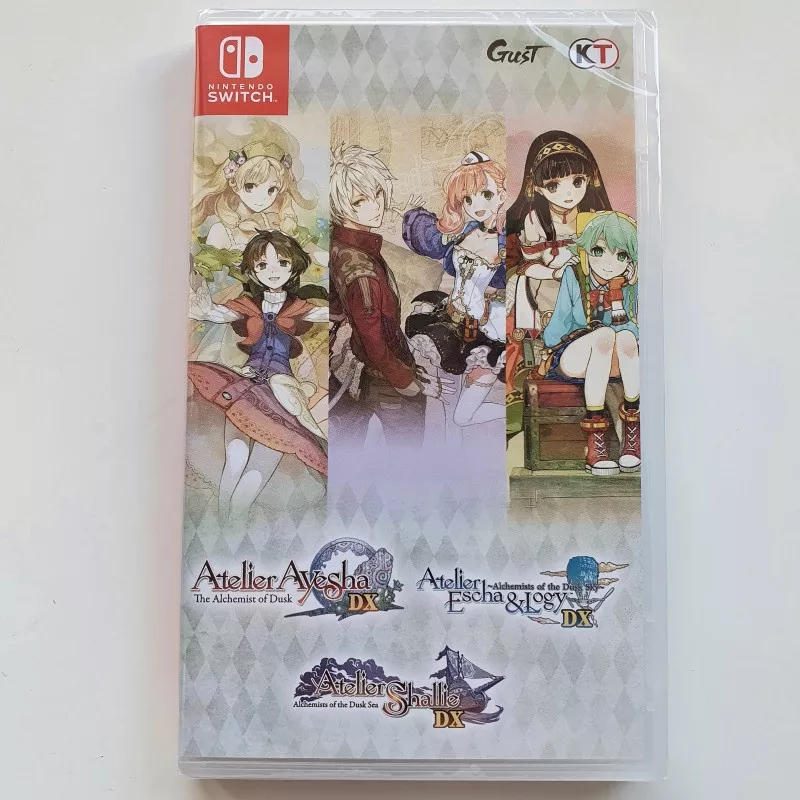 Atelier Dusk Trilogy Deluxe Pack Switch Asian Game in English KOEI TECMO  Ver.NEW RPG English