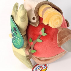 Plush peluche The Legend Of Zelda Tears Of The Kingdom Korok B Backpack Red (22cm) Japan New