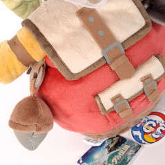 Plush peluche The Legend Of Zelda Tears Of The Kingdom Korok B Backpack Red (22cm) Japan New