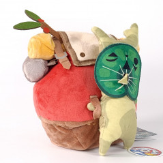 Plush peluche The Legend Of Zelda Tears Of The Kingdom Korok B Backpack Red (22cm) Japan New