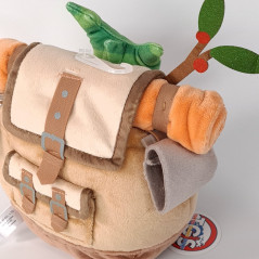 Plush peluche The Legend Of Zelda Tears Of The Kingdom Korok A Backpack Brown (22cm) Japan New