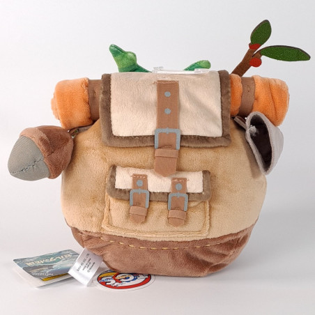 Plush peluche The Legend Of Zelda Tears Of The Kingdom Korok Backpack Brown Japan New