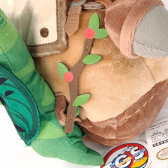 Plush peluche The Legend Of Zelda Tears Of The Kingdom Korok A Backpack Brown (22cm) Japan New