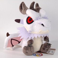 Plush peluche Monster Hunter Deformed White Fatalis Miraboreus (25cm) Japan New