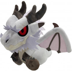 Plush peluche Monster Hunter Deformed White Fatalis Miraboreus (25cm) Japan New