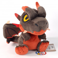 Plush peluche Monster Hunter Deformed Crimson Fatalis Miraboreus Red Brown (26cm) Japan New