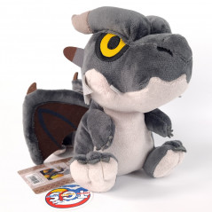 Plush peluche Monster Hunter Deformed Dragon Fatalis Miraboreus Black (23cm) Japan New