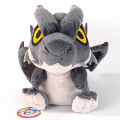 Plush peluche Monster Hunter Deformed Dragon Fatalis Miraboreus Black (23cm) Japan New