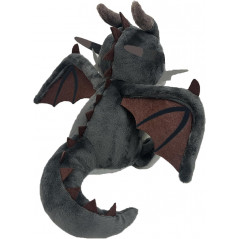 Plush peluche Monster Hunter Deformed Dragon Fatalis Miraboreus Black (23cm) Japan New