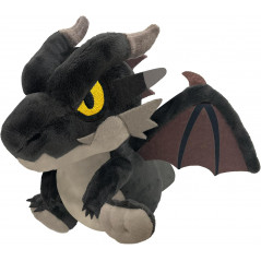 Plush peluche Monster Hunter Deformed Dragon Fatalis Miraboreus Black (23cm) Japan New