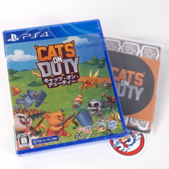 Cats on Duty +Bonus PS4 Japan Game in Multi-Language (Real Time Strategy) New