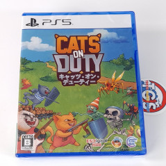 Cats on Duty +Bonus PS5 Japan Game in Multi-Language (Real Time Strategy) New