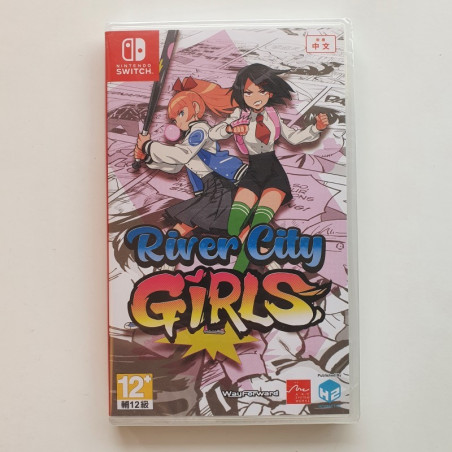 River City Girls Nintendo Switch ASIAN ver. Avec Texte en Anglais NEW WayForward Beat 'em Up