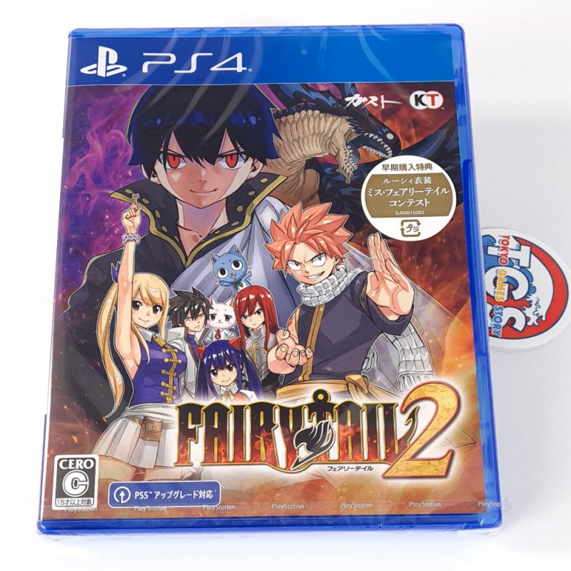 Fairy Tail 2 PS4 Japan Edition NEW (RPG/Koei Tecmo Games)