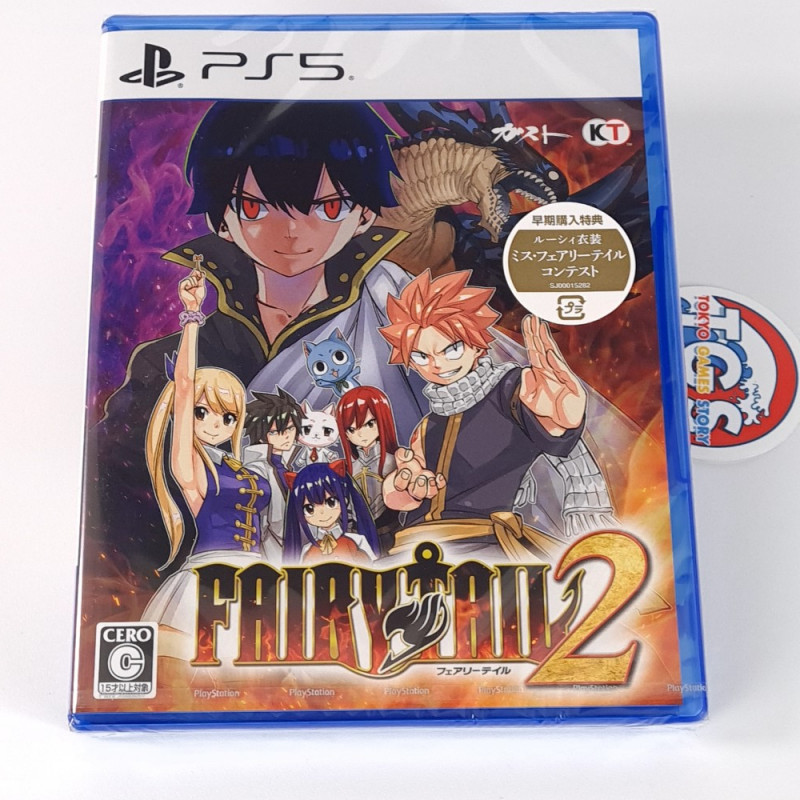 Fairy Tail 2 PS5 Japan Edition NEW (RPG/Koei Tecmo Games)