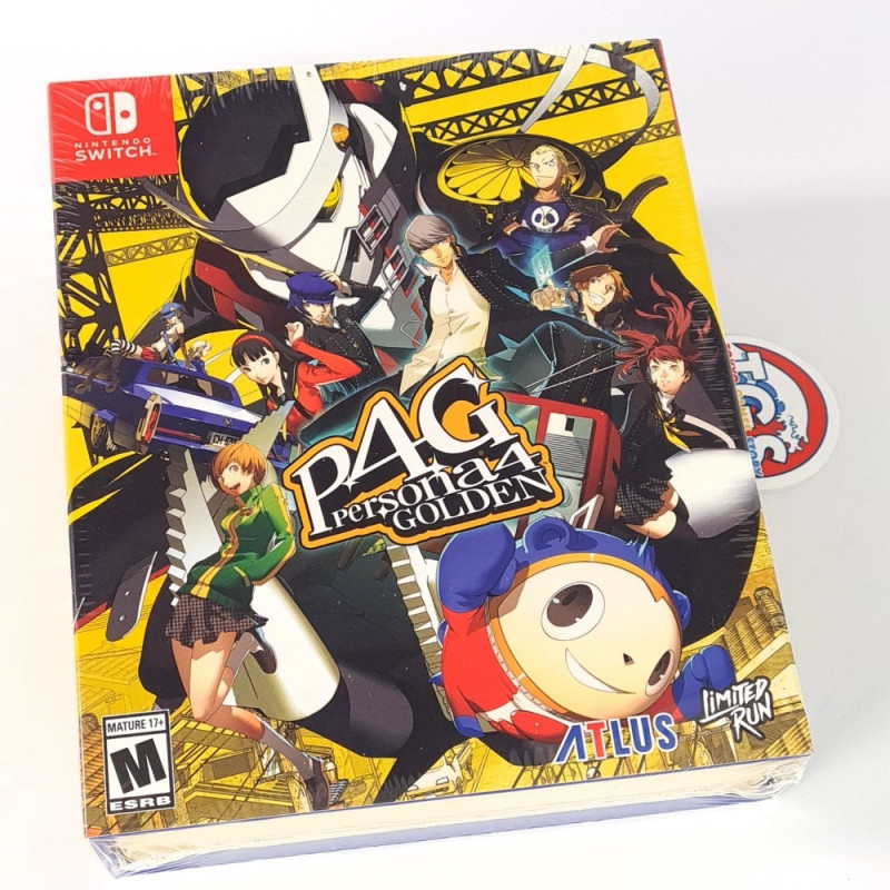 Persona 4 Golden P4G Grimoire Collector Switch US Limited Run (MultiLanguage)New