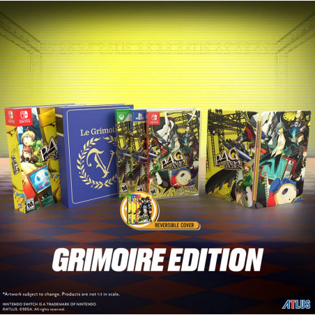 Persona 4 Golden P4G Grimoire Collector Switch US Limited Run (MultiLanguage)New