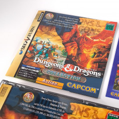 Dungeons & Dragons Collection +4MB Ram Set Sega Saturn Japan (Complet TBE++/Mint)