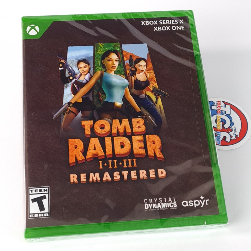 Tomb Raider I-III Remastered Xbox One & SeriesX US New(Multi-Language/Lara Croft)