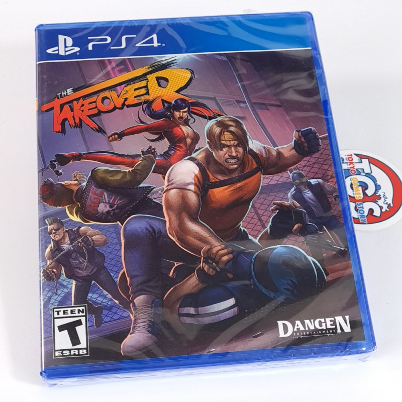 The Takeover PS4 Limited Run 408 Game In EN-FR-DE-SP-JP Neuf/New Sealed Playstation 4/PS5 Beat Them All