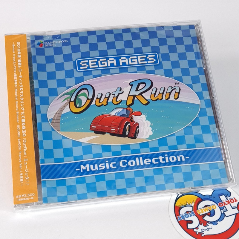 Sega Ages OutRun Music Collection Original Soundtrack CD OST Out Run Game Music Japan New