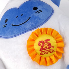 Plush peluche Dragon Quest Smile Slime Fluffy Watabo 25th Anniversary Ver. (40cm)  Japan New