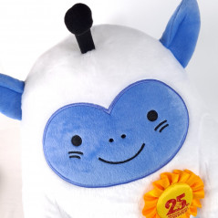 Plush peluche Dragon Quest Smile Slime Fluffy Watabo 25th Anniversary Ver. (40cm)  Japan New