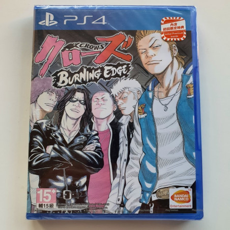 Crows Burning Edge PS4 JAP BANDAI NAMCO Ver.NEW ACTION ADVENTURE Sony PlayStation 4