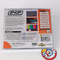 240P TEST SUITE Dreamcast (Region Free NTSC-ALL) VGNY Soft NEW SEALED