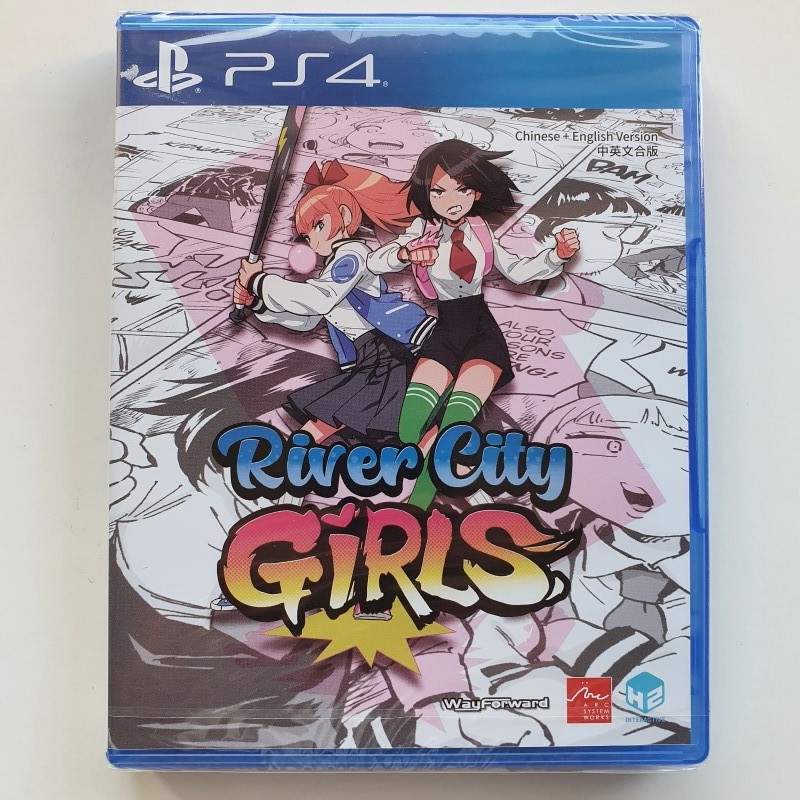 River City Girls PS4 ASIAN Game in English ARC SYSTEM WORKS Ver.NEW BEAT THEM UP Sony PlayStation 4 Wayforward