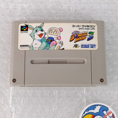 Super Bomberman 3 +Reg.Card Super Famicom (Nintendo SFC) Japan Game Bomber Man (Hudson Soft 1995 SHVC-P-AS6J)