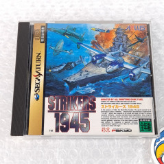 Strikers 1945 Wth Spin.Card Sega Saturn Japan Game (Shmup/Shooting/Psikyo Atlus 1996)