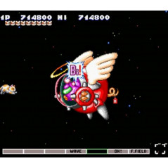 Jikkyou Osyaberi Parodius forever with me Sega Saturn Japan Reg.Card