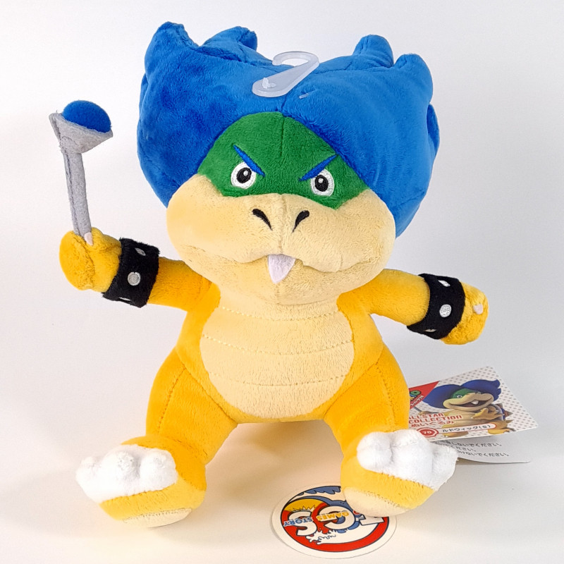 Plush peluche Nintendo Offi. Super Mario All Star Collection Ludwig Von Koopa (17cm) Japan New