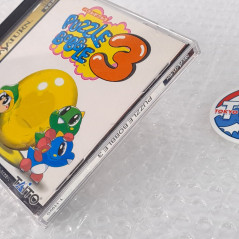 Puzzle Bobble 3 (TBE+Spine&Reg.Card) Sega Saturn Japan Game (Taito Bubble)