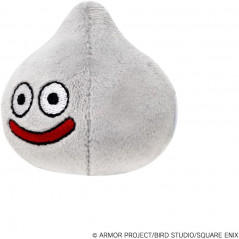 Plush peluche Square Enix Dragon Quest Smile Slime Gyutto Nigirou Metal Slime (6cm) Japan New