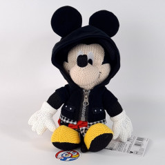 Plush peluche Square Enix Official Kingdom Hearts III Knitted King Mickey (23cm) Japan New