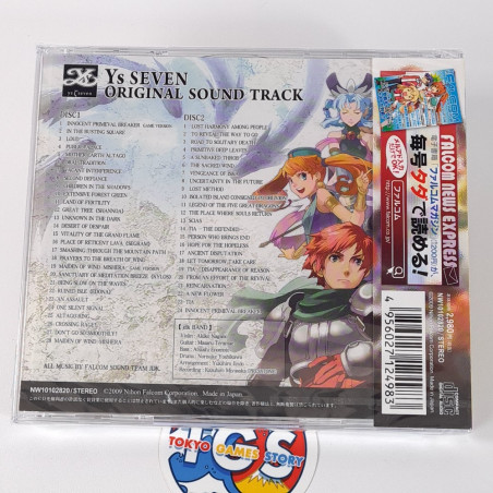 Ys Seven Original Soundtrack OST CD NEW Japan Game Music (Nihon Falcom)