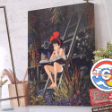 Kiki's Delivery Service Artboard Jigsaw Puzzle (366 Pieces 24x31x2cm) Ghibli Studio Japan New