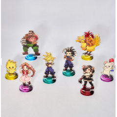 Final Fantasy VII Rebirth Mini Acrylic Stand Collection (Full Set of 8 Pieces) New Japon