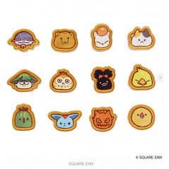 Final Fantasy XIV Rakugaki Minions Acrylic Magnet (Full Set of 12 Pieces) New Japon