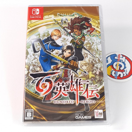 Eiyuden Chronicle Hundred Heroes Switch JAPAN NEW(English/J-RPG) Suikoden/Murayama