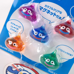 Dragon Quest Smile Slime Clear Magnet (Set of 5 Pieces) Square Enix Japan New